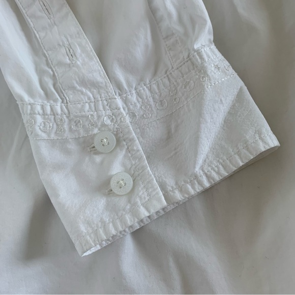 Howe "Creative Workforce" Vintage Lightweight White Button-Up Shirt Unisex Sz XL - Picture 9 of 14